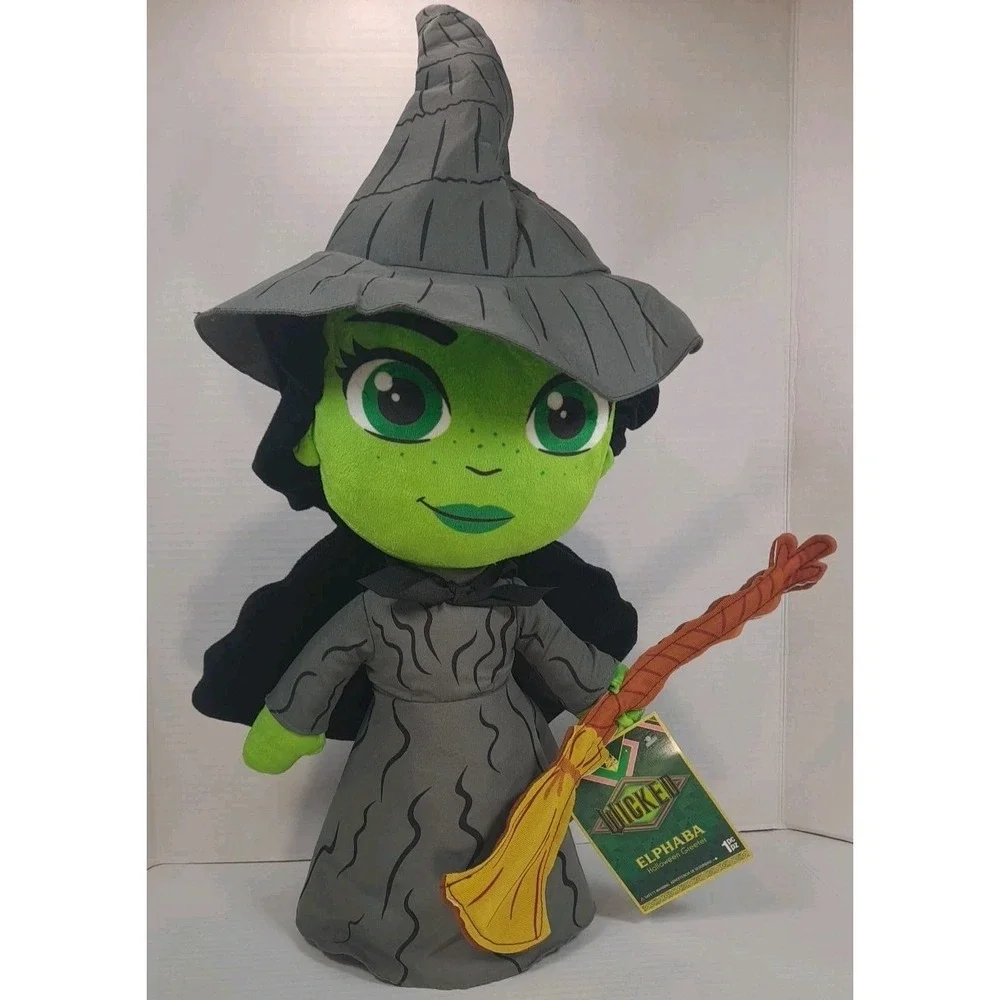 NWT Elphaba‎ Wicked Halloween Greeter Doll 21